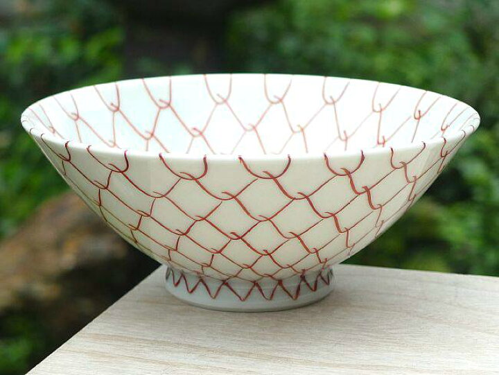 楽天市場】京焼 清水焼 赤網ご飯茶碗 小 芳山 : 京焼清水焼専門店 松韻堂 