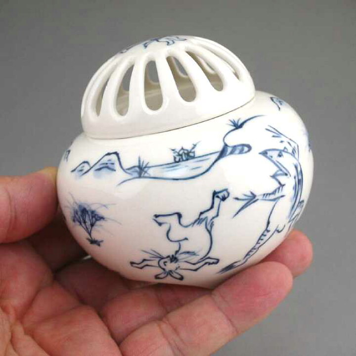 楽天市場】京焼 清水焼 鳥獣戯画香炉 陶あん : 京焼清水焼専門店 松韻堂