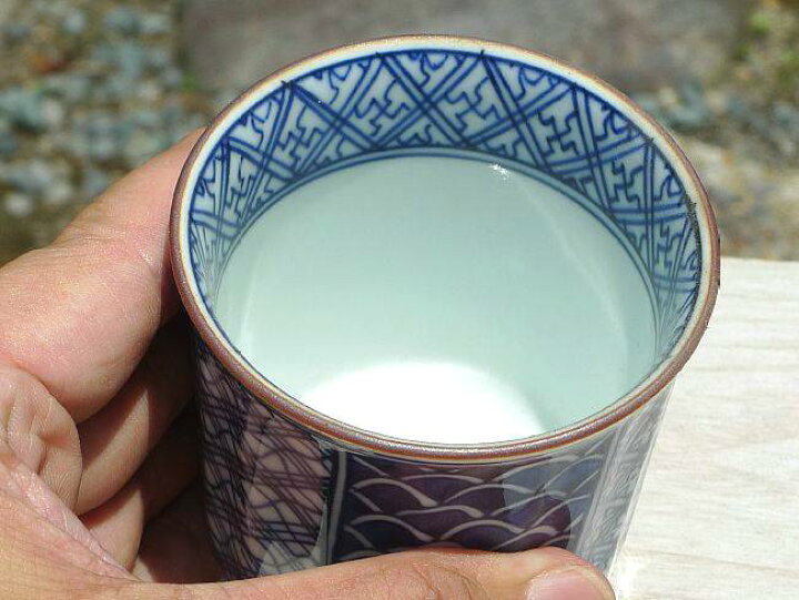 楽天市場】京焼 清水焼 染付祥瑞湯呑 陶昌 : 京焼清水焼専門店 松韻堂