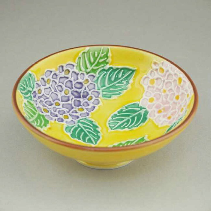 楽天市場】京焼 清水焼 交趾花だより紫陽花盃 昇峰 : 京焼清水焼専門店 