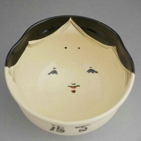 京焼 清水焼 お福汲出碗　与し三 大