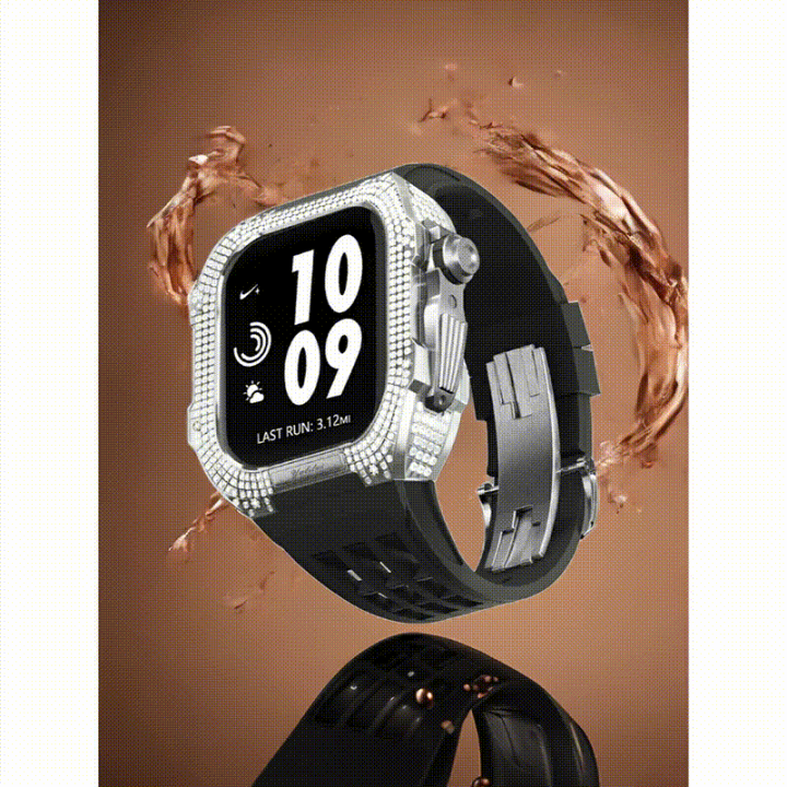 楽天市場】アップルウォッチ バンド メンズ ケース 一体型 Apple Watch 