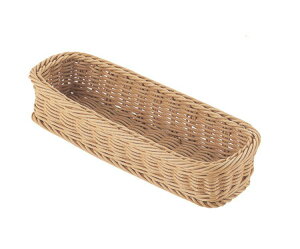トーダイ Todai PP Rattan カトラリーバスケット小 2人用 /PPラタン 洗えるバスケット カトラリーボックス カトラリーケース 整理ケース 収納ケース キッチン収納 おしゃれ シンプルカゴ 籠 水洗