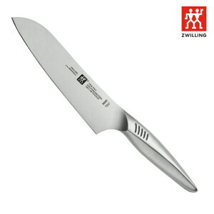 ツヴィリング(ZWILLING) ツインフィンツー(TWIN FIN 2) マルチパーパスナイフ 18cm /日本製 国産品 包丁 庖丁 三徳 オールステンレス 一体成型 ヘンケルス 両刃 右利き左利き兼用