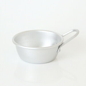 手付マッコリカップ 11cm シルバー /アルマイト 食器 前川金属 中国製 まっこり コップ シェラカップ 調味料ボウル ボール 下ごしらえ 便利 時短 銀 おしゃれ キャンプ アウトドア 軽量 軽い