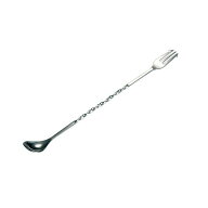UK ユキワ(YUKIWA) Bar spoon バースプーン L 31.5cm /日本製 国産品 三宝産業 マドラー 高品質 ステンレ…