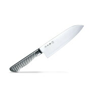 正規品 藤寅作 TOJIRO 手研本刃付 両刃 三徳包丁 17cm /日本製 国産品 藤次郎株式会社 オールステンレス…