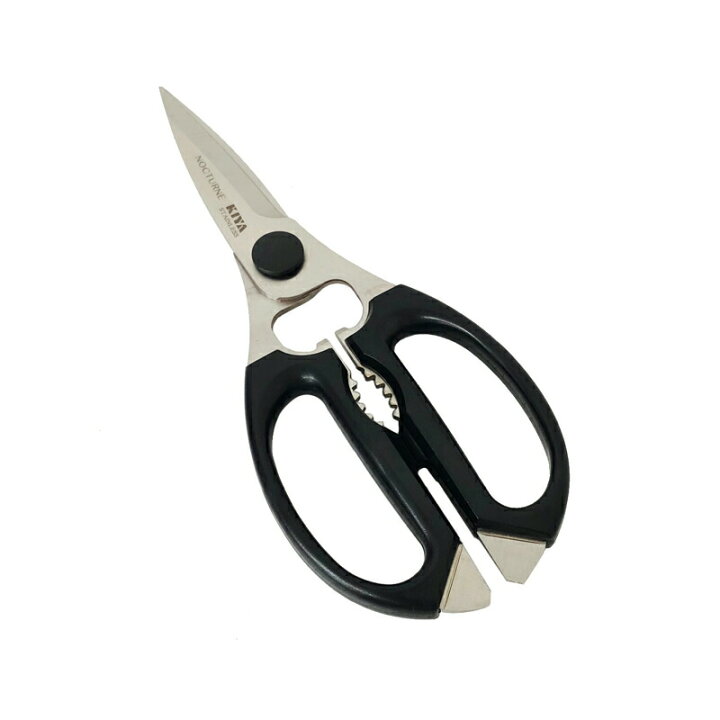 楽天市場 木屋 Kiya ノクターン キッチンバサミ 日本製 国産品 料理鋏 はさみ 高品質 高性能 高級品 ロングセラー 調理用具 キッチンツール 普段使い 家庭用 アウトドア キャンプ 万能 ステンレス 丈夫 頑丈 軽い 御祝 ギフト プレゼント 渋谷の食器屋さん 食喜屋