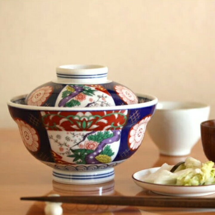 楽天市場】美濃焼 錦牡丹蓋丼 /日本製 国産品 丼ぶり どんぶり 