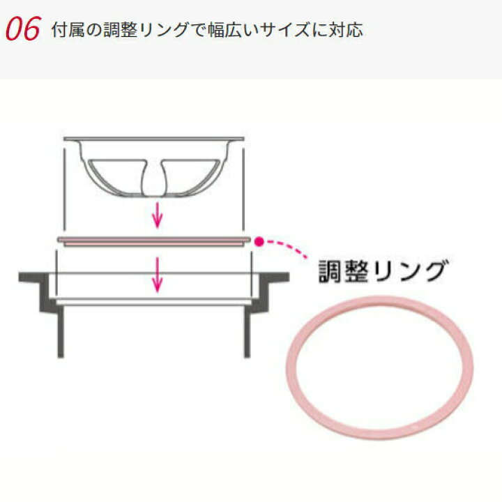 楽天市場】オークス レイエ シンク掃除が楽になる排水口ネットホルダー ピンク グレー /日本製 国産品 キッチンネット 水切りネット シンクネット  シンクホルダー 台所ネット 台所ホルダー 排水溝ネット 簡単 時短 便利 防汚剤配合 掃除道具 シンク掃除用 あす楽対応可能 ...