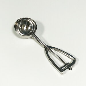 ユキワ YUKIWA 18-8 アイスクリーム ディッシャー ♯8 /日本製 国産品 ステンレス 高品質 丈夫 頑丈 プロ用 業務用 レバー式 バネ式 スタンダードタイプ ポテトサラダ マッシュポテト シャーベッ