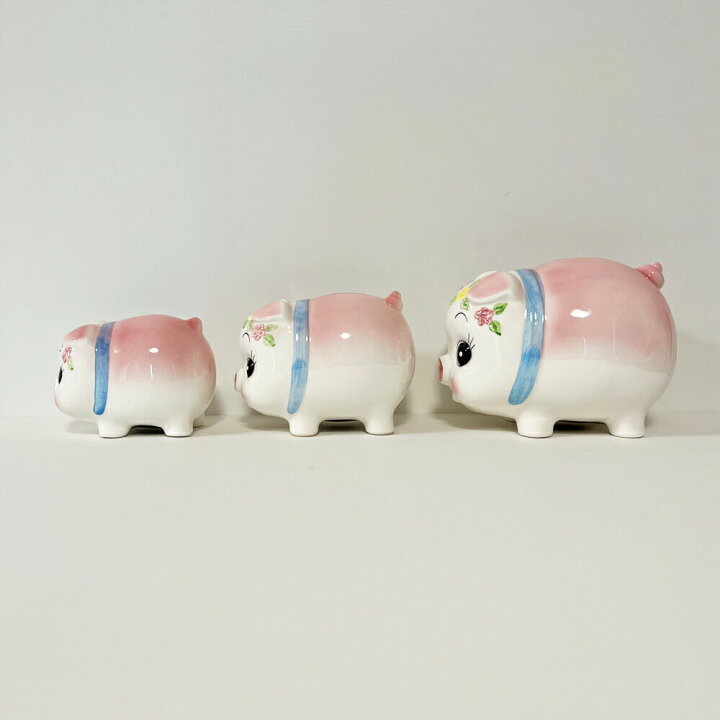 楽天市場】ぶた貯金箱 (大) /日本製 国産品 瀬戸焼 陶器 コイン入れ 