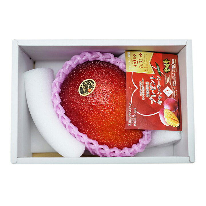楽天市場】宮崎県産 完熟マンゴー 太陽のタマゴ 秀品 5Lサイズ 1玉入り 