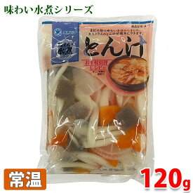 タチバナ食品　味わい水煮シリーズ　とん汁　水煮 　120g　1袋 / 4袋セット