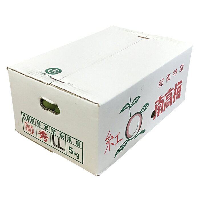 楽天市場】和歌山県産 紅南高梅 秀品 2L〜4Lサイズ 5kg （箱） 国産 梅 