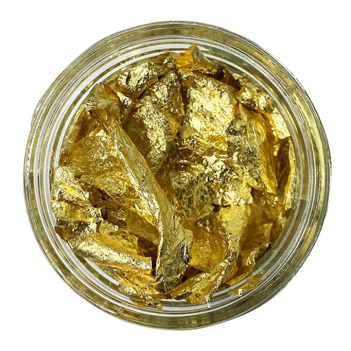 楽天市場】金箔 切りまわし K-1 0.4g （食用金箔／料理用金箔） 送料 