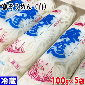 浪速珍味食品　魚そうめん　白　100g×5袋入り