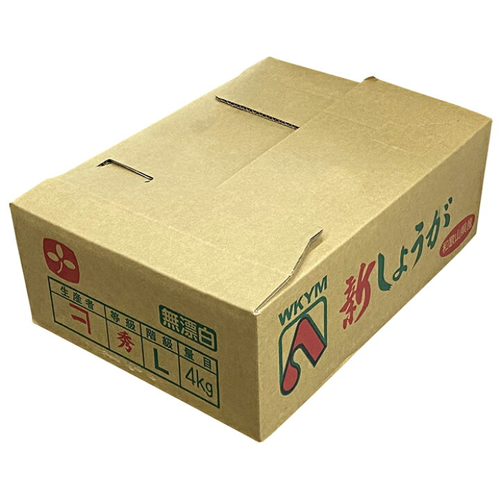 楽天市場】和歌山県産 新しょうが 秀品 M〜Lサイズ 4kg （箱） 国産 新 