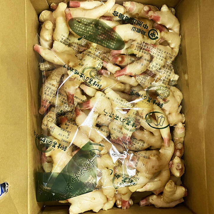 楽天市場】和歌山県産 新しょうが 秀品 M〜Lサイズ 4kg （箱） 国産 新 