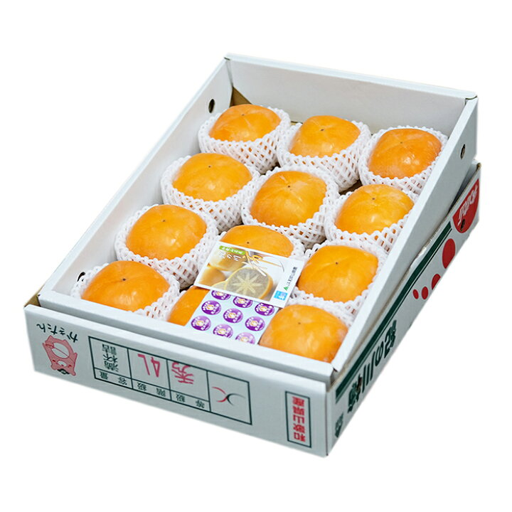 楽天市場】【送料無料】 和歌山県産 紀の川 柿 秀品 2L～4Lサイズ 12 