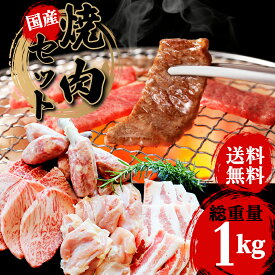 半額【クーポンで50%オフ】肉の日 送料無料 国産 焼き肉セット 1kg 肉福袋 真空冷凍 焼肉 おうち焼き肉 おうちごはん 和牛カルビ 豚バラ肉 鶏もも肉 リブフランク 牛肉 豚肉 鶏肉 骨付きソーセージ リブフランク 大容量 BBQ バーベキュー 福袋 ギフト