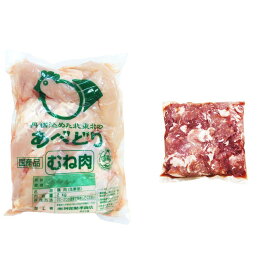 国産 鶏むね肉 2kg 豚こま肉 500g セット 冷蔵品 食肉本舗 お試し お取り寄せ 自分用 ご褒美 食品ギフト 贈り物 贈りもの 父の日 ギフト プレゼント 鶏肉 豚肉 むね肉 ムネ肉 こま切れ 豚こま 豚小間 BBQ bbq バーベキュー キャンプ 焼き肉 焼肉 丼ぶり 便利