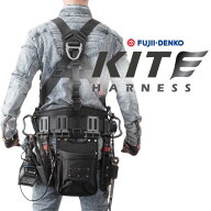 【ツヨロン】 【藤井電工】TH-521-OT M L カイトハーネス KITEハーネス フル ハーネス本体のみ ブラック …