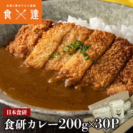 カレー レトルト 食研カレー 200g×30袋 30人前 中辛 箱売り 【業務用販売】( 湯煎 温めるだけ レトルト 日本食研 惣菜 カレー) 常温便 送料無料 お取り寄せグルメ 食品 ギフト