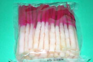 【送料無料】（沖縄・離島は除く）紅白はじかみ（業務用しょうが）甘酢漬け50本×12袋