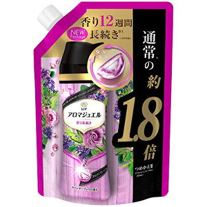 レノア ハピネス アロマジュエル 香りづけ専用ビーズ ヘビロテ服も新鮮な香り長続き ラベンダーブーケ 詰め替え 大容量 約1.8倍(805mL)