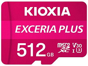 KIOXIA microSDJ[h 512GB NX10 UHSXs[hNX3 EXCERIA PLUS KMUH-A512G