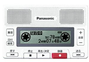 �p�i�\�j�b�N IC���R�[�_�[ RR-CS300-W �z���C�g
