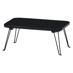 sf ܂肽݃e[u  [e[u ~j pۂ AEghA sNjbNe[u 45×s30×19cm ubN 