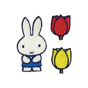 �~�m�_ miffy and tulips ���b�y�� �Z�b�g D02Y1692 �z���C�g