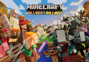 GXJC(ENSKY) MINECRAFT Village & Pillage 51×73.5cm WO\[pY 1000s[X JIGSA