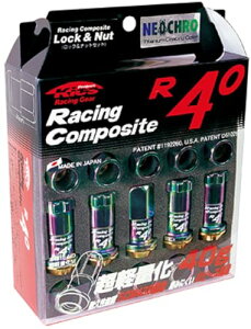 KYO-EI [ ���i�Y�� ] Racing Composite R40 [ M12×P1.25 ] Lock&Nut �l�I�N�� [ ��:20