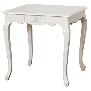 �N���V�I �_�C�j���O�e�[�u�� �z���C�g ��75×���s75×����73cm �A���e�B�[�N ���R�R�� 092347 AKU1008910