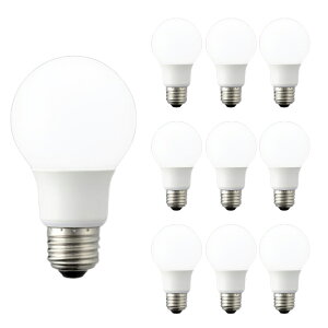 LDA8NG60DSA �O�H LED�d�� ��ʓd���^�C�v 60W�`���� �����F ������Ή� ����E26 �S�����^�C�v 10�Z�b�g LDA8N-G/60/D/S-A