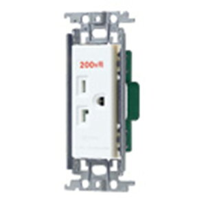 WTF19223WK �p�i�\�j�b�N �R�X���V���[�Y���C�h21 15A�E20A���p�����ڒn�R���Z���g 250V �����g�t �z���C�g