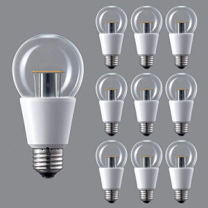 LDA8LCW �p�i�\�j�b�N LED�d�� �N���A�d���^�C�v 60W�`���� �d���F ����E26 10�Z�b�g LDA8L/C/W