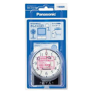 WH3101BP �p�i�\�j�b�N �_�C�����^�C�}�[ 11���Ԍ` �R���Z���g������ �u���b�N