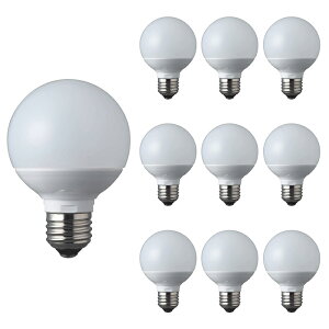 LDG4LG70W �p�i�\�j�b�N LED�d�� �{�[���d���^�C�v 40W�`���� �d���F ����E26 10�Z�b�g LDG4L-G/70/W