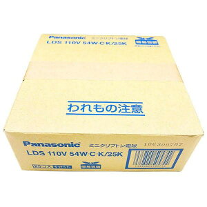 LDS110V54WCK25K �p�i�\�j�b�N �~�j�N���v�g���d�� 110V 60W�` �N���A ����E17 25�� LDS110V54W�EC�EK/25K