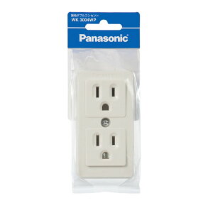 WK3004WP �p�i�\�j�b�N �ڒn�_�u���R���Z���g ����[�q�t 125V