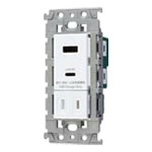 WTL147740W �p�i�\�j�b�N �A�h�o���X�V���[�Y �����[�d�pUSB�R���Z���g2�|�[�g 18W USB-A�EC ���t�R���Z���g�t �Z���~�b�N�z���C�g