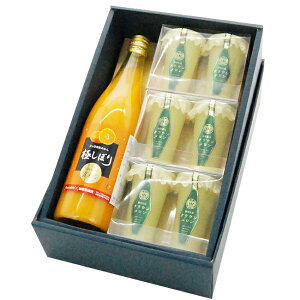 【 あす楽 即日発送 指定日OK 】加藤柑橘園 青島 三ケ日みかん ジュース 極しぼり1本 と クラウンメロンゼリー 6個 ギフト 100% ストレート プレゼント 静岡 お中元 敬老の日 お歳暮 誕生日 お