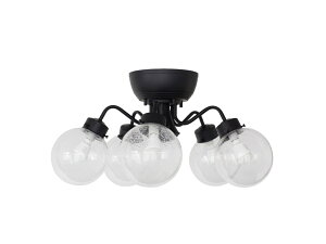 シャンデリア リモコン付き 5灯 LED 照明 直付け 黒 6畳 8畳 10畳 12畳 キラキラ リモコン シンプル ダイニング レトロ 天井照明 照明器具 書斎 カフェ 玄関 キッチン リビング 寝室 居間 食卓 間