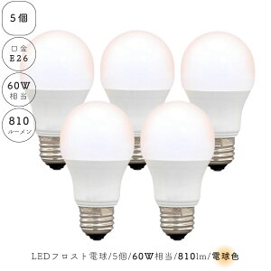 y 5 Zbg z LEDd dF 5 E26 tXg  ʓd 60W 810[ 1 v Cg JtF CeA Lb` rO _CjO Q AeB[N  킢 