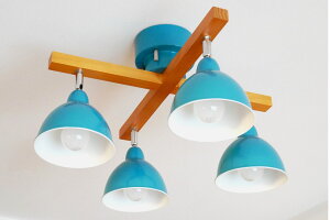 シーリングライト ウッドバー led リモコン付き 天井 4灯 照明 直付け リモコン 6畳 8畳 10畳 リモコン スポットライト 和室 食卓 洋室 和風 洋風 シンプル ダイニング おしゃれ レトロ 大正ロマ