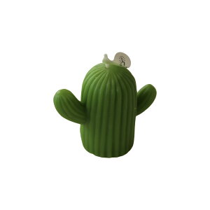 キャンドル アロマキャンドル マカロン サボテン ピンク イエロー パープル グリーン ホワイト かわいい おしゃれ 北欧 揺れる 癒し 寝室 ベッドサイド ロウソク メルティング キャンドルラ